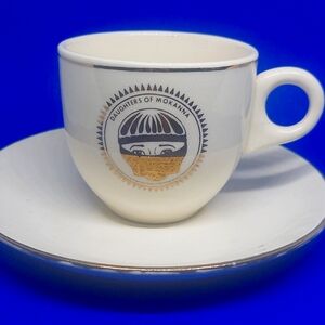 Vinrage espresso cup and saucer